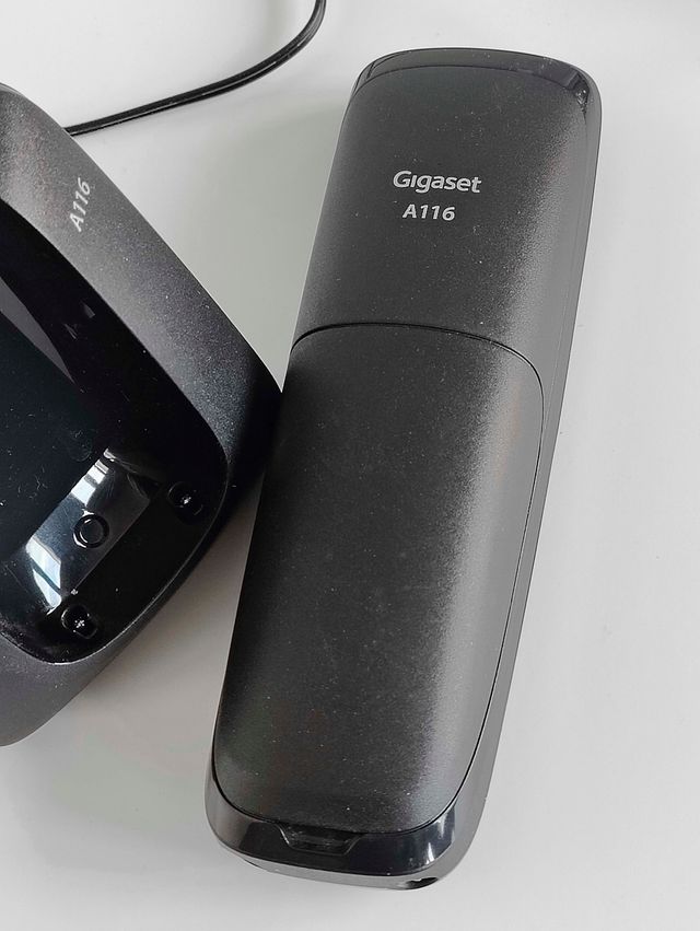 Teléfono Inalámbrico Gigaset A116 Negro