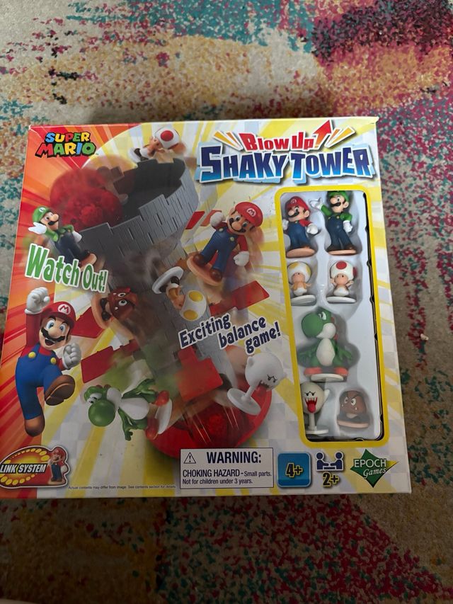 Juego Super Mario Blow Up Shaky Tower