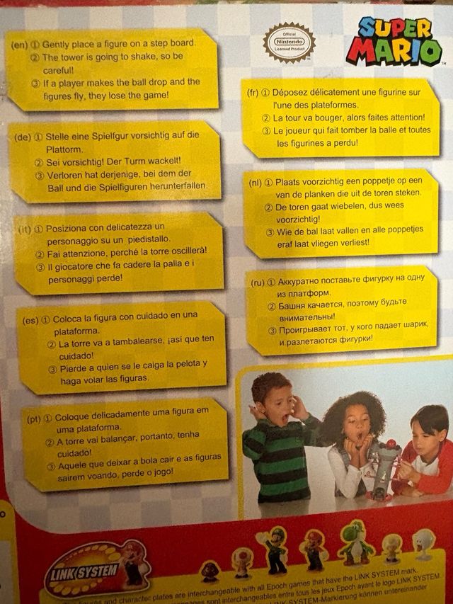 Juego Super Mario Blow Up Shaky Tower