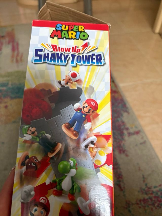Juego Super Mario Blow Up Shaky Tower