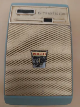 Radio Wilco 6 Transistores Antigua
