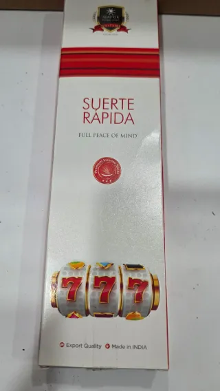 Incienso Alaukik Suerte Rápida