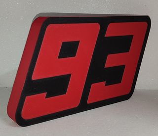 Lámpara LED Número 93 Marc Márquez 20% DESCUENTO