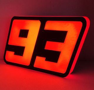 Lámpara LED Número 93 Marc Márquez 20% DESCUENTO