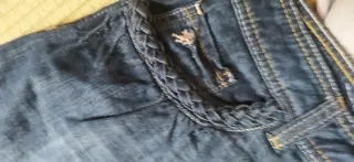 Falda vaquera botones talla 36