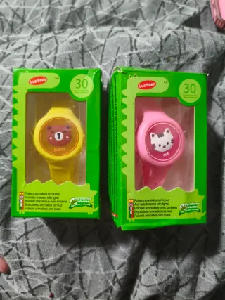 2 Braccialetti anti zanzare per bambini