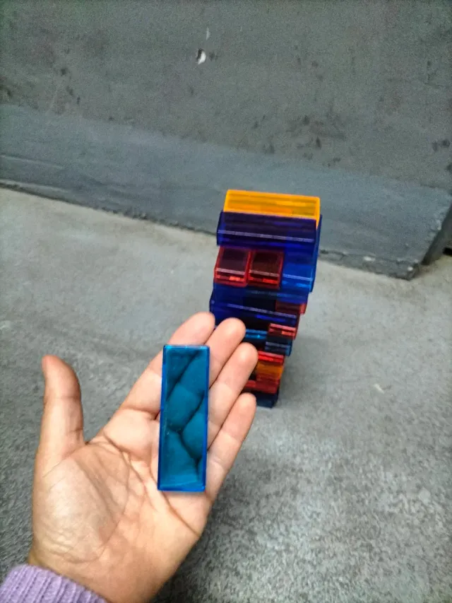 Juego de Jenga de colores