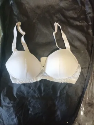 Sujetador de lactancia blanco