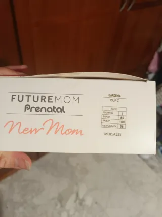 Sujetador de lactancia blanco