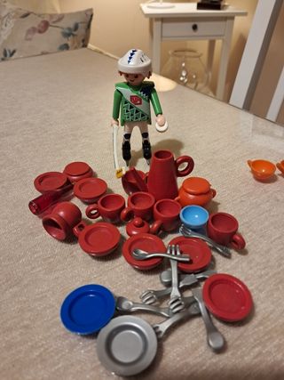 Set di stoviglie ideale per presepe di Natale