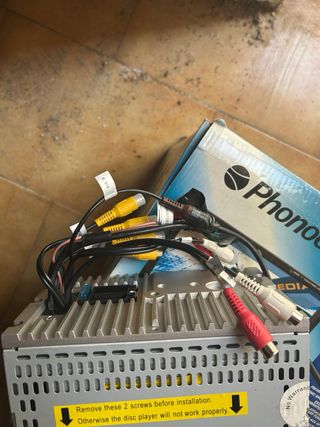 Radio CD/DVD Coche con regalo de inclinometro digi