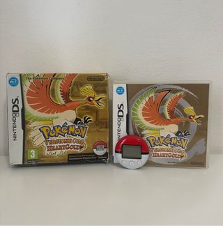 Box Pokemon Oro Heart Gold DS + Pokéwalker