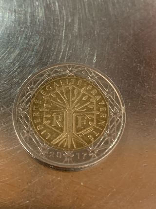 Moneda 2 Euros Francia 2017