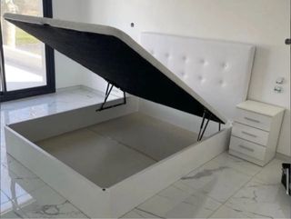 Canapé abatible y colchón