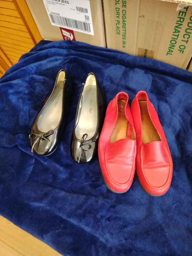 Lote de francesitas negras y rojas