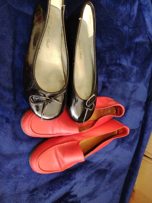 Lote de francesitas negras y rojas