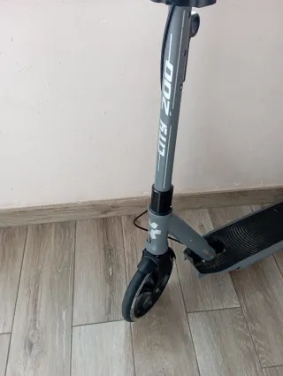 Patinete Patin Doble Freno Gris