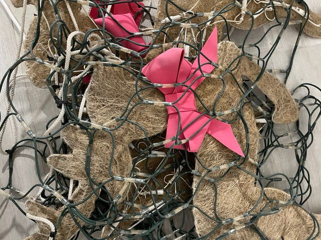 Guirnalda Luces Exterior Jute y Plástico navidad