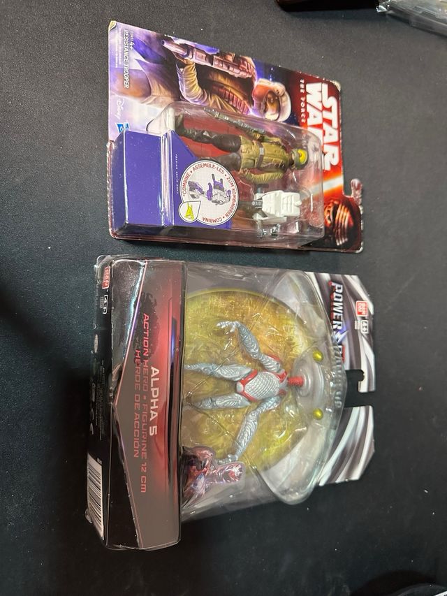 Lote Figuras Star Wars y Power Ranger