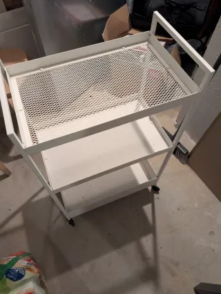 Carrito de cocina NISSAFORS blanco