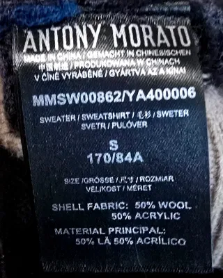 Jersey Antony Morato rayas multicolor Talla S