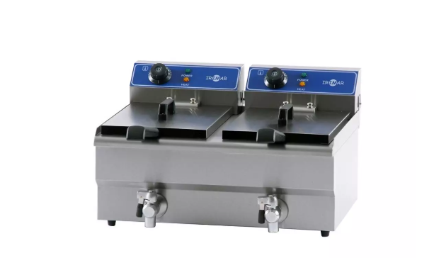 Freidora Eléctrica Doble FRY 13+13