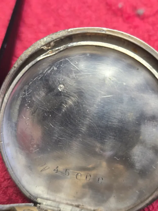 Reloj de bolsillo de plata