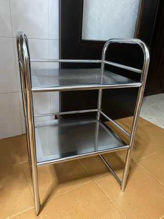 Estantería metálica de 2 baldas