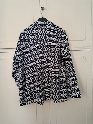 Camicetta Piombo fantasia geometrica taglia L