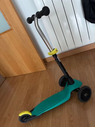 Patinete infantil 3 ruedas verde