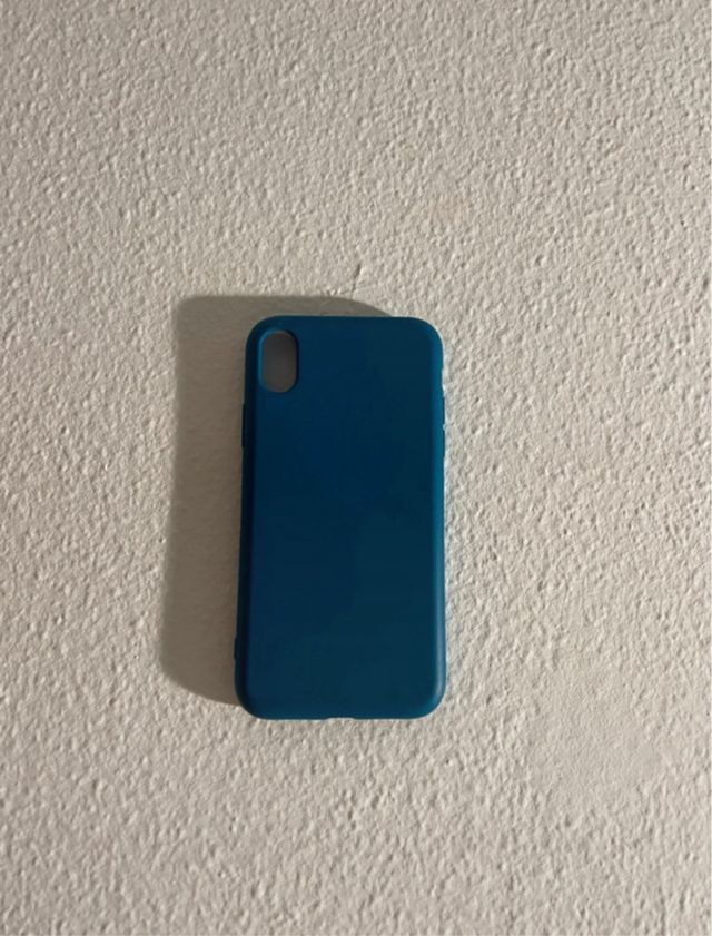 Funda móvil iPhone XR azul