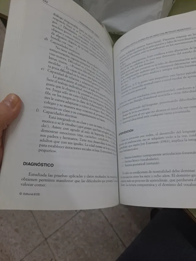 Trastorno específico del lenguaje (TEL) y casos le