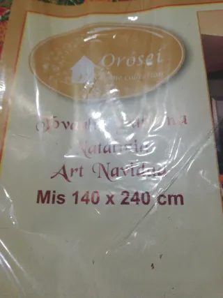 Tovaglia Natale Orasel 140x240 cm