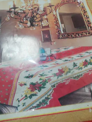 Tovaglia Natale Orasel 140x240 cm