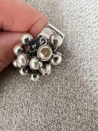 Anillo Swatch Perlas Plata