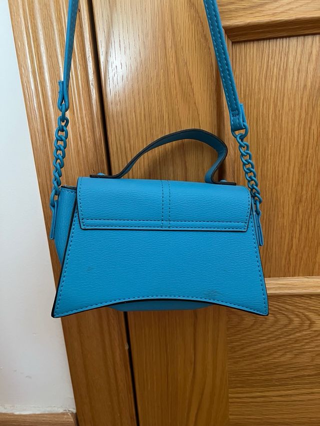 Bolso azul pequeño
