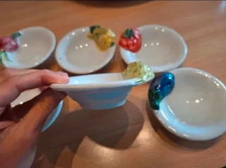 Set ceramica verduretta