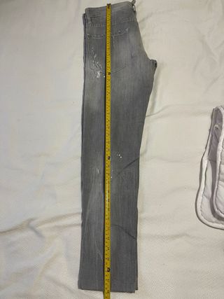 Pantalón Dsquared2 Gris Desgastado