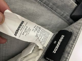Pantalón Dsquared2 Gris Desgastado