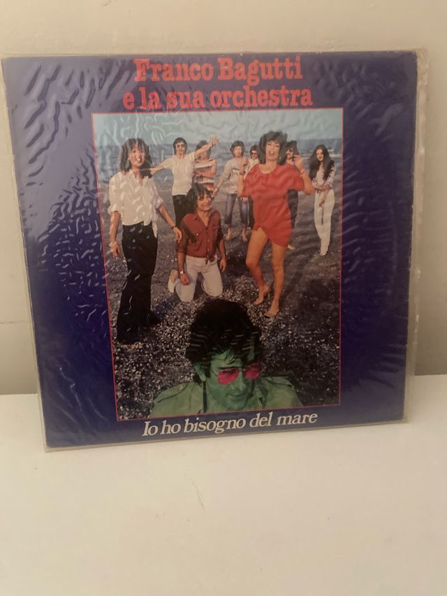 Franco Bagutti Io ho bisogno del mare Vinile
