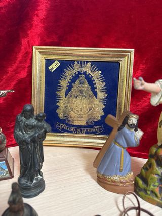 Lote objetos religiosos