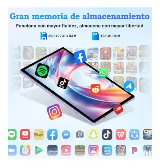 Tablet ZIOVO 15 Android 15 30GB RAM 128GB NUEVA