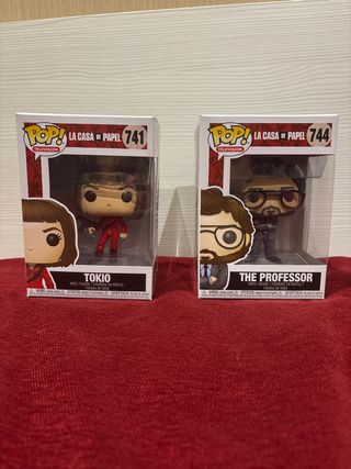 Funko Pop La Casa de Papel Tokio y El Profesor
