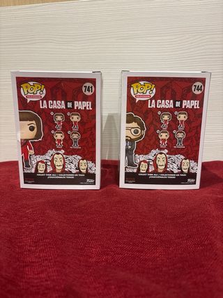 Funko Pop La Casa de Papel Tokio y El Profesor