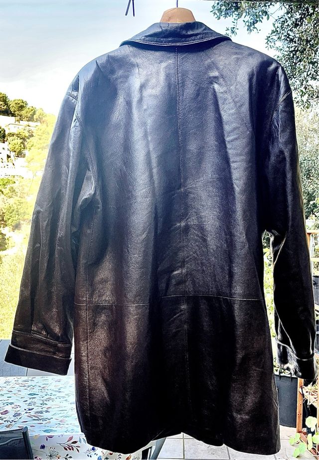 Abrigo de cuero auténtico VALLEY HILL