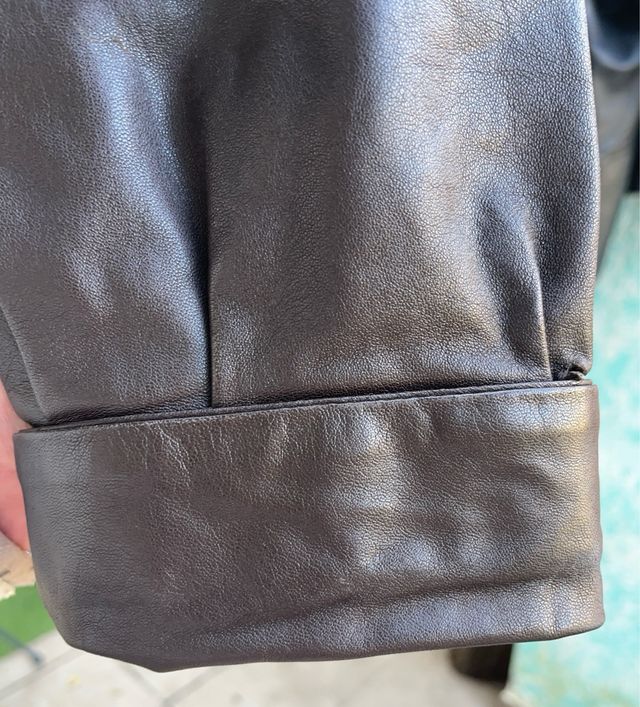 Abrigo de cuero auténtico VALLEY HILL