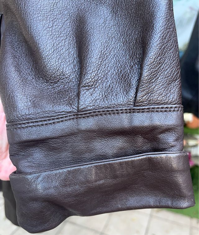 Abrigo de cuero auténtico VALLEY HILL