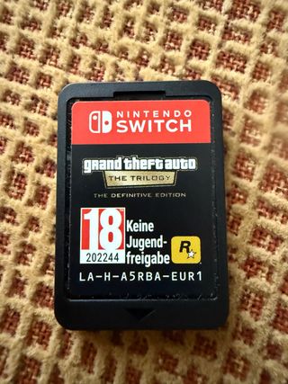 GTA The Trilogy Definitive Edition Switch