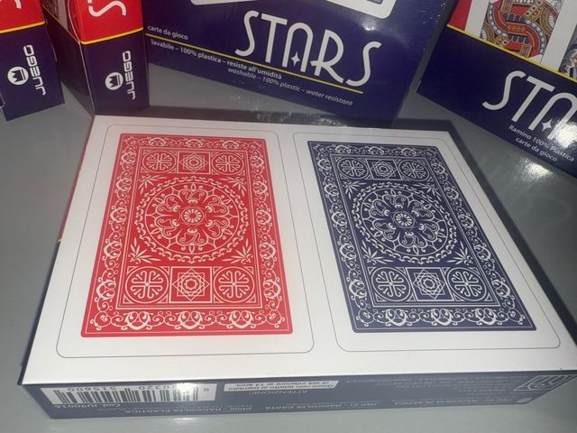 lotto 14 mazzi x2carte da gioco Juego Ramino Poker