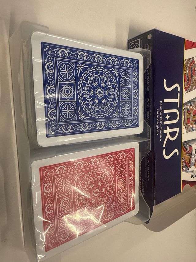 lotto 14 mazzi x2carte da gioco Juego Ramino Poker